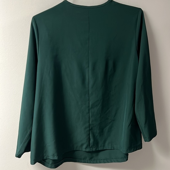 Green Blouse from Shein - Picture 4 of 5